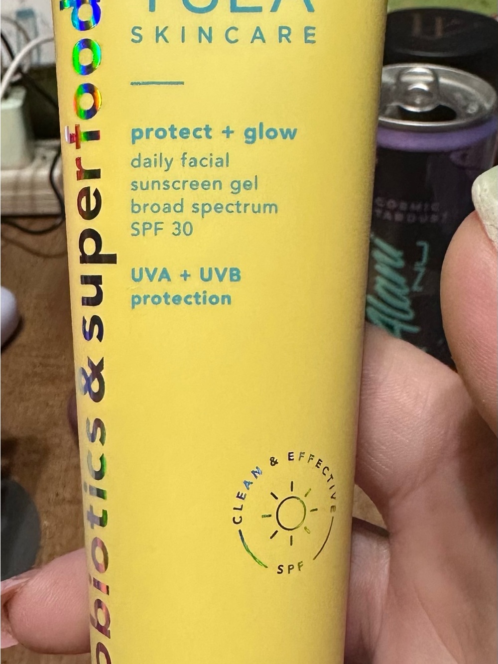 TULA Skin Care Protect + Glow Daily Sunscreen - Gel, Broad Spectrum SPF 30,